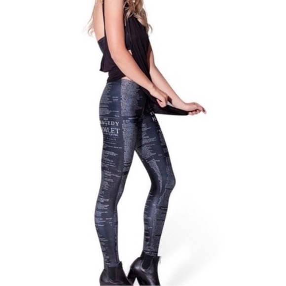 Blackmilk Hamlet Spandex Leggings | Size Large - Picture 3 of 12